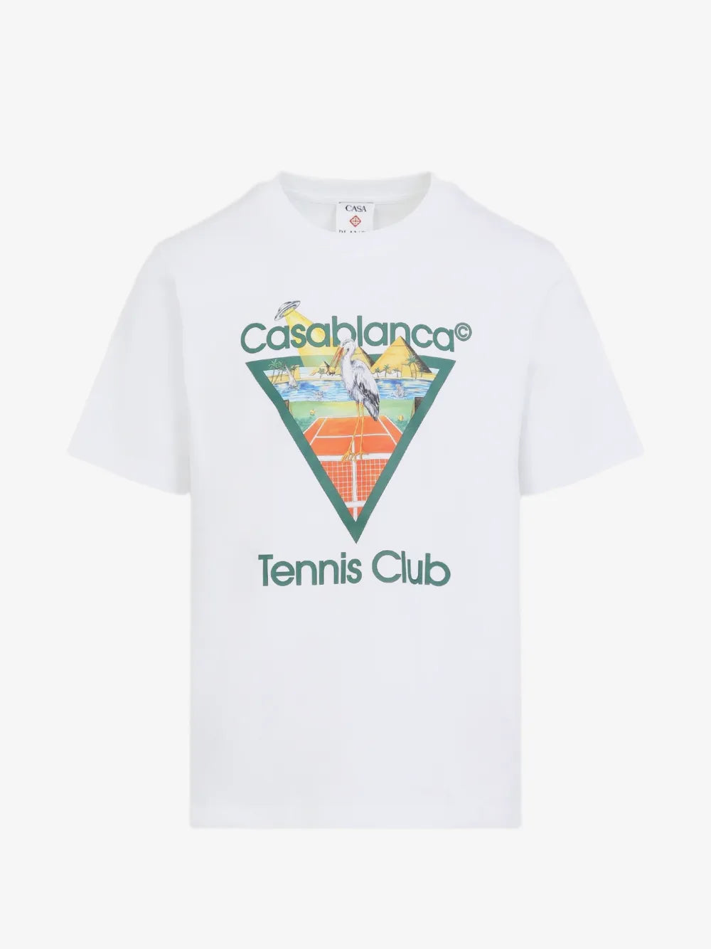 Casablanca — Бела маица Tennis Club — преден приказ