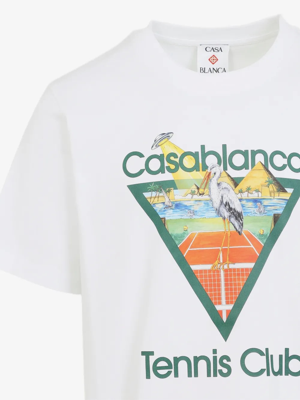 Casablanca — Бела маица Tennis Club — детален приказ